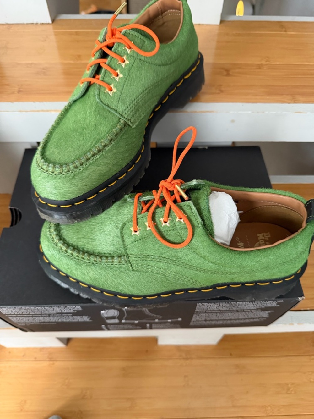Brand New Never Worn Dr Martens x Awake NY Lowell Shoes - Picture 4 of 6
